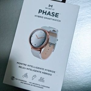 UNOPENED MISFIT PHASE - ROSE GOLD w/ WHITE STRAP